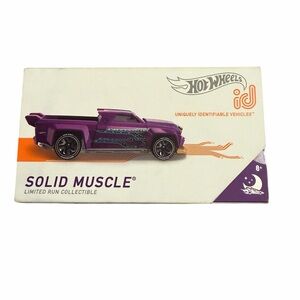 Hot Wheels Solid Muscle Purple Truck - Limited Edition Toy Truck - NWT